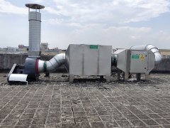 造粒尾氣處理方法,尾氣廢氣處理設備