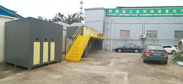 恒峰藍(lán)環(huán)?；钚蕴看呋紵O(shè)備工廠圖