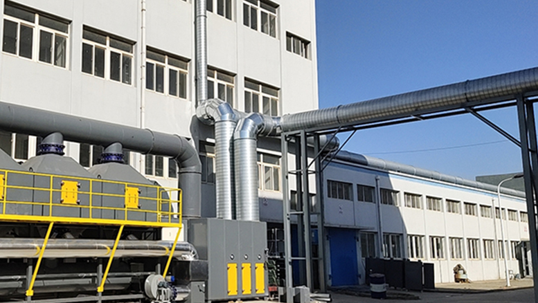 噴涂機廢氣處理設備工程